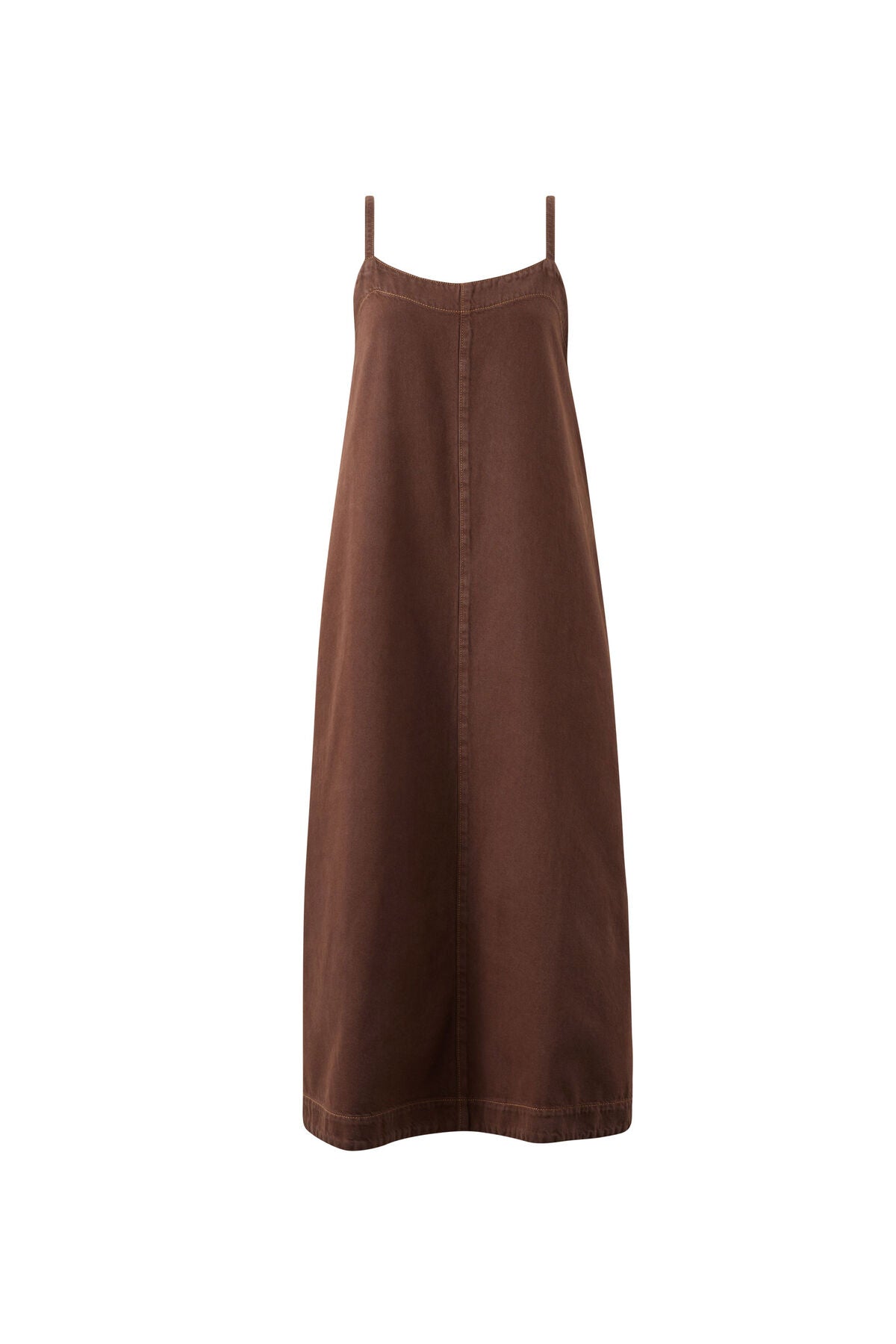 Remy Strappy Midi Dress ~ Chocolate