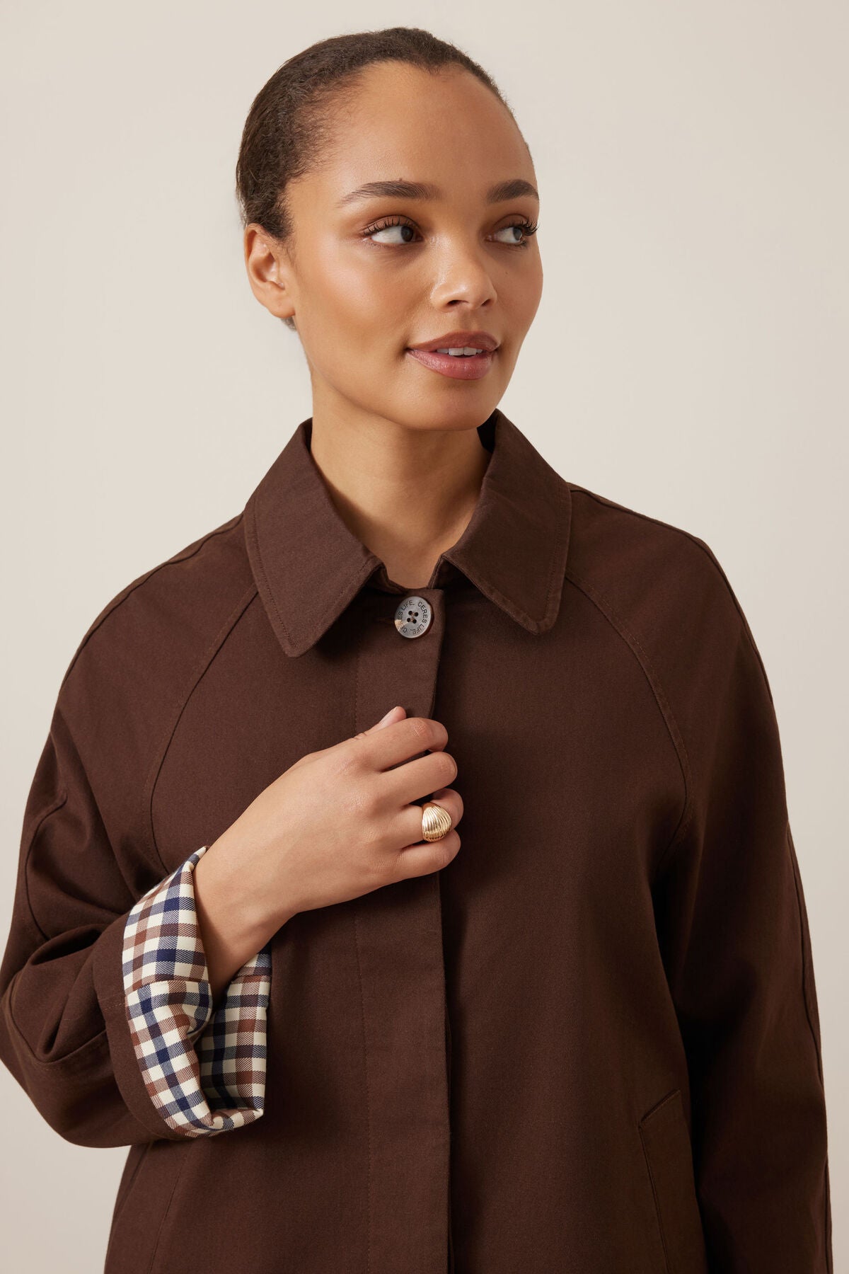 Pia Coat ~ Chocolate