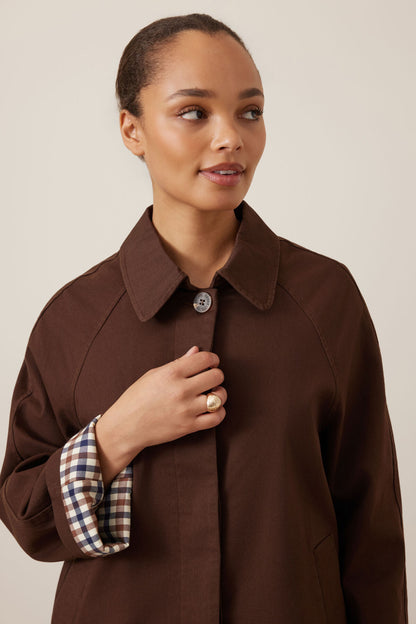 Pia Coat ~ Chocolate