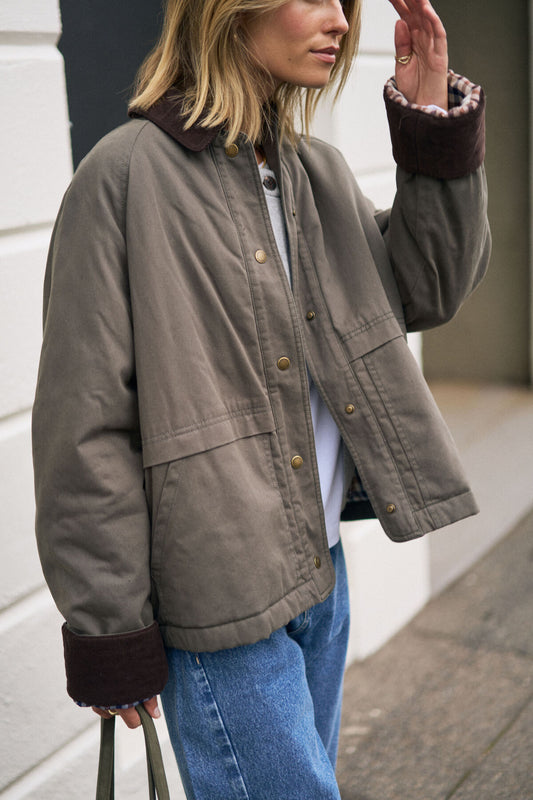 Blair Barn Jacket ~ Moss