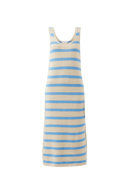 Talulah Knit Tank Midi Dress Blue
