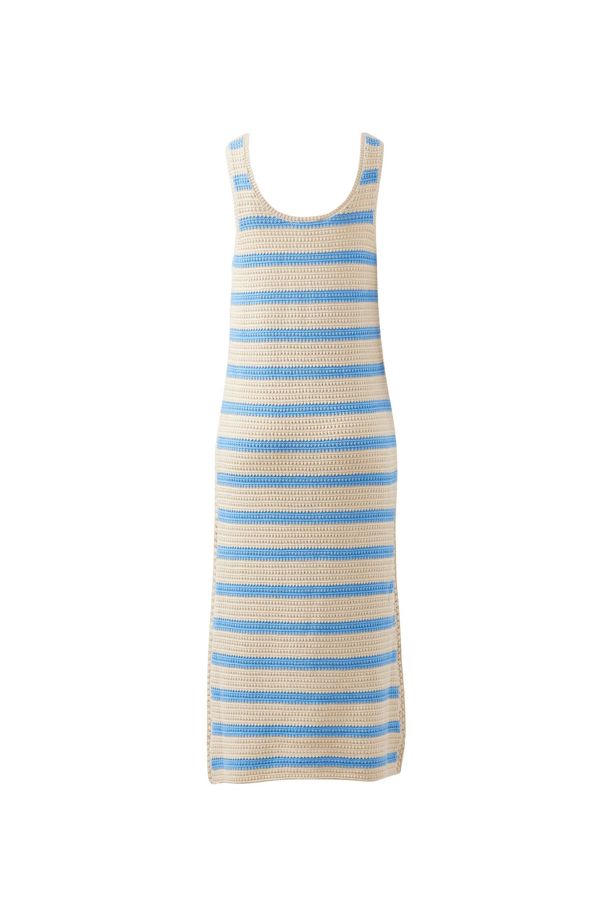 Talulah Knit Tank Midi Dress Blue
