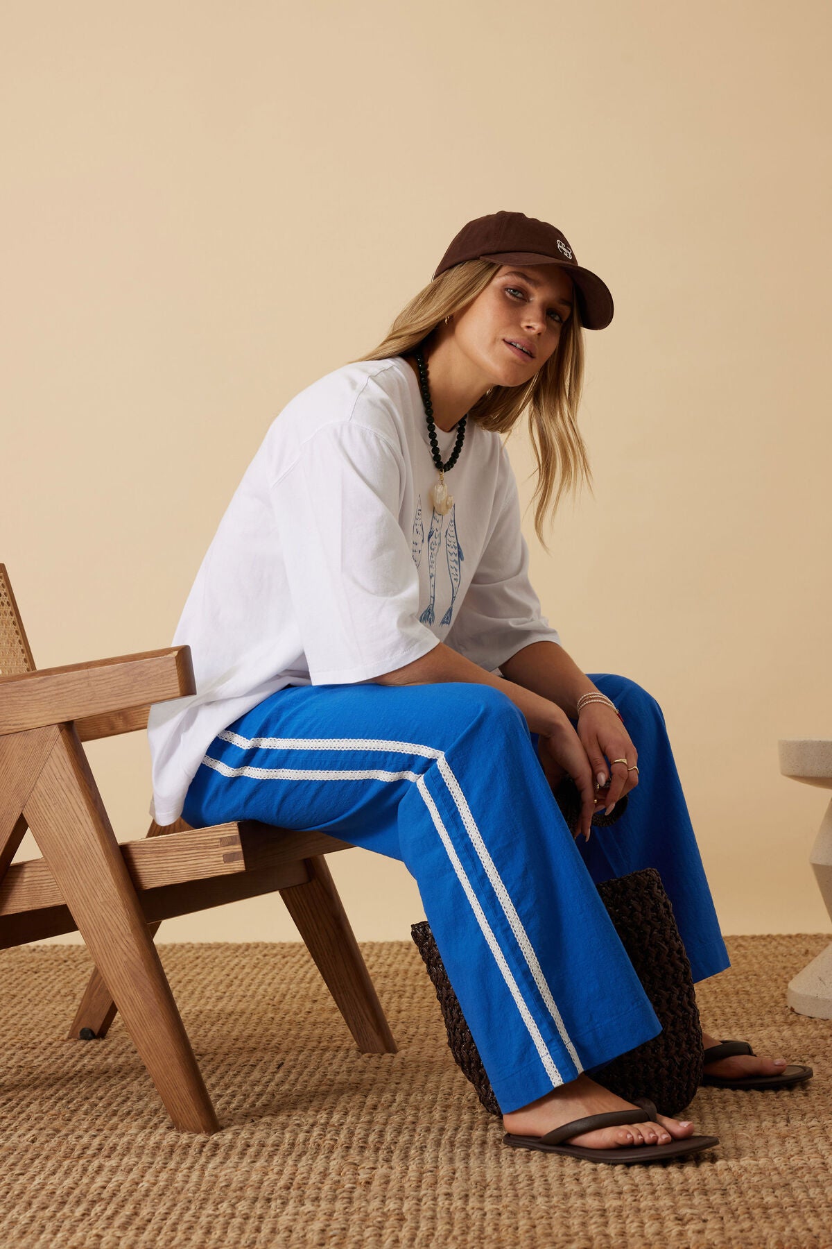 Resort Pant ~ Azure Blue