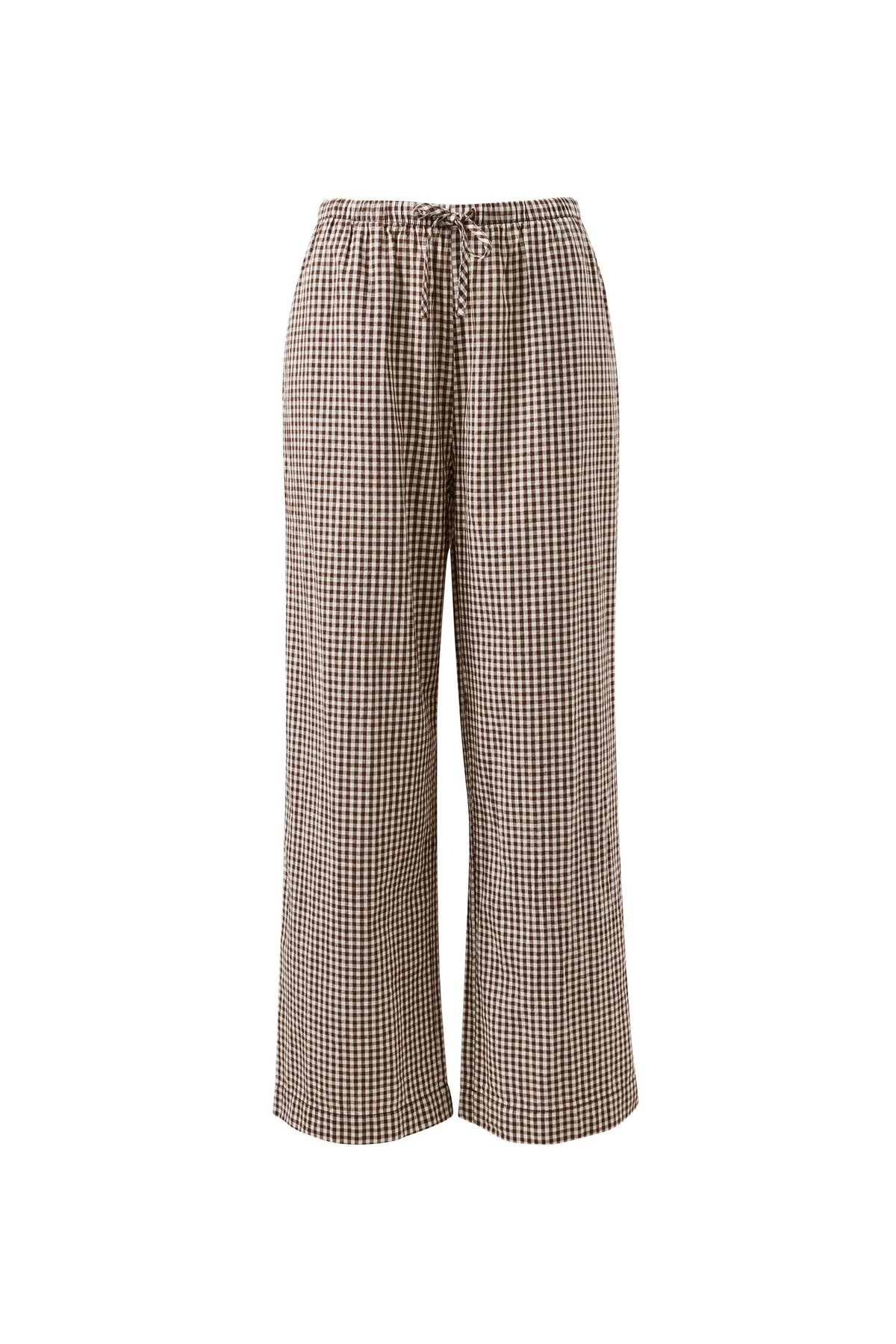 Resort Pant ~ Choc Gingham