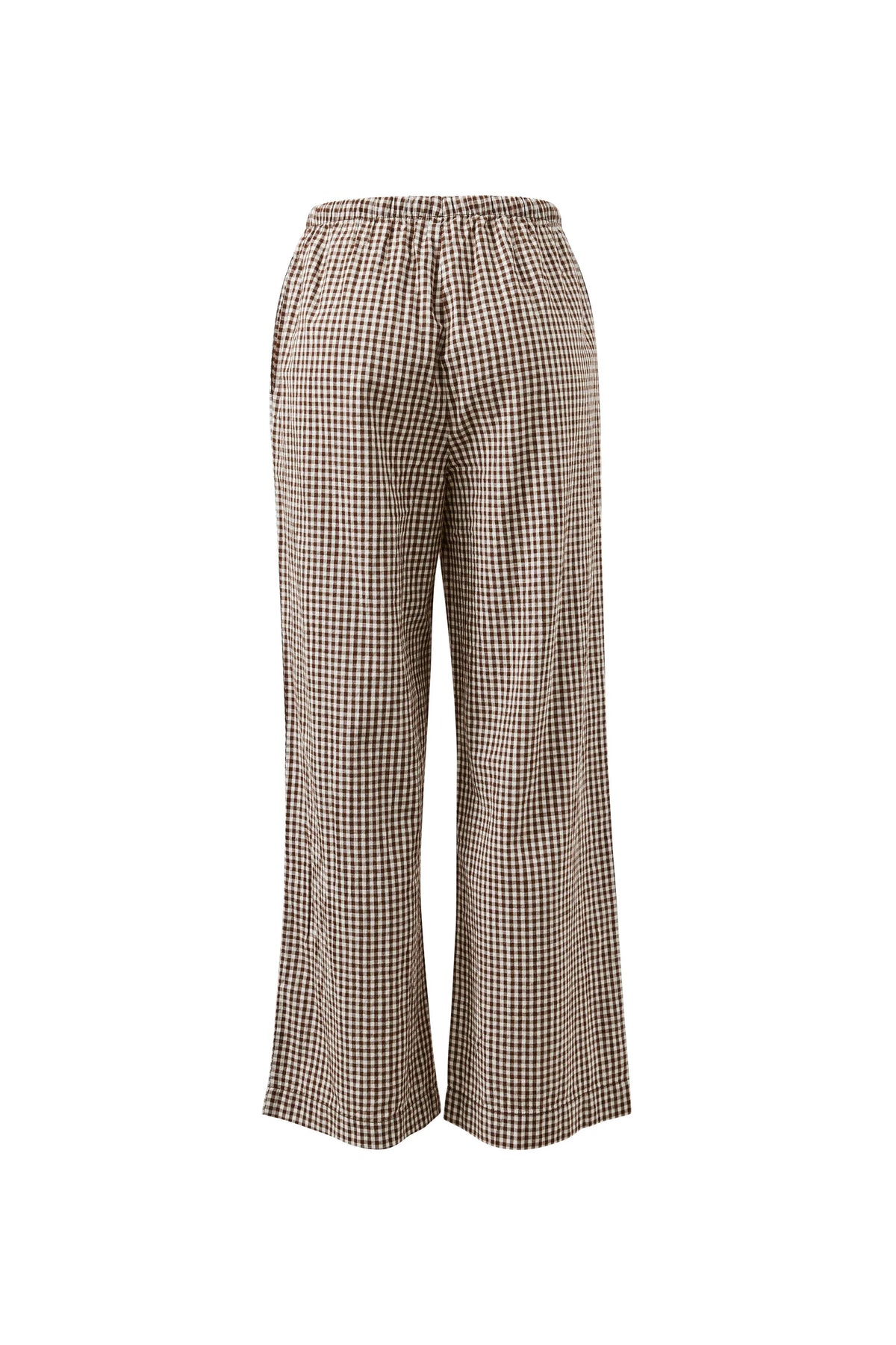 Resort Pant ~ Choc Gingham