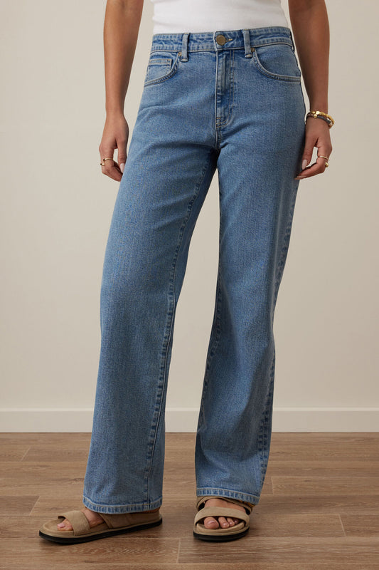 Sydney Straight Leg Jean ~ Vintage Blue