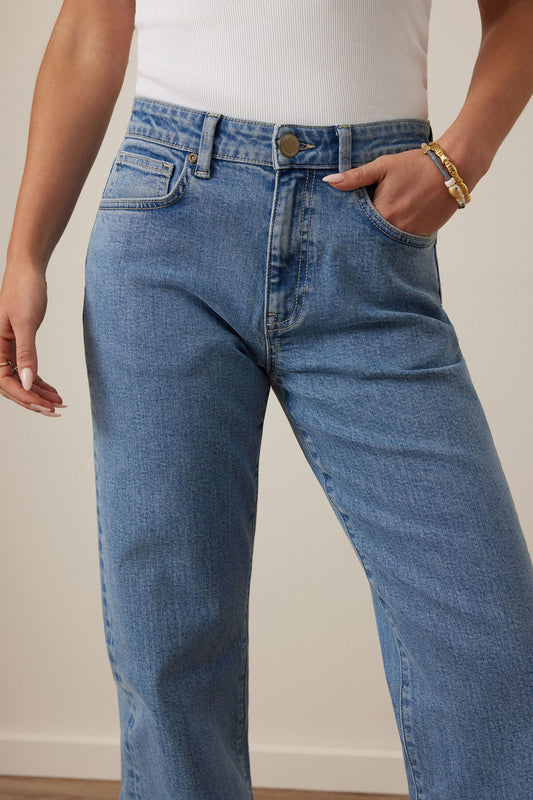 Sydney Straight Leg Jean ~ Vintage Blue
