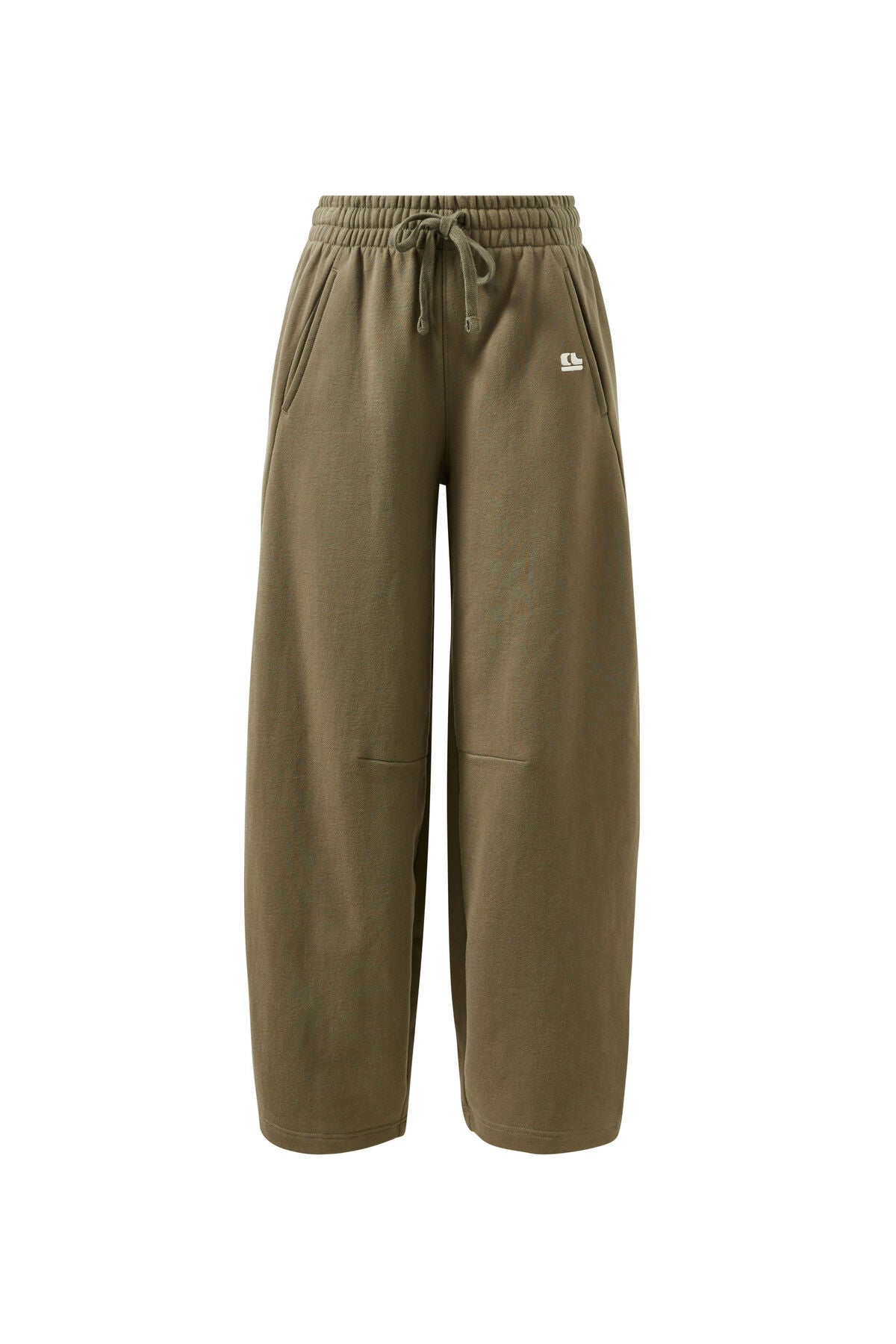 Elise Barrel Trackpant ~ Olive