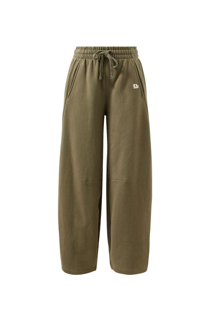 Elise Barrel Trackpant ~ Olive