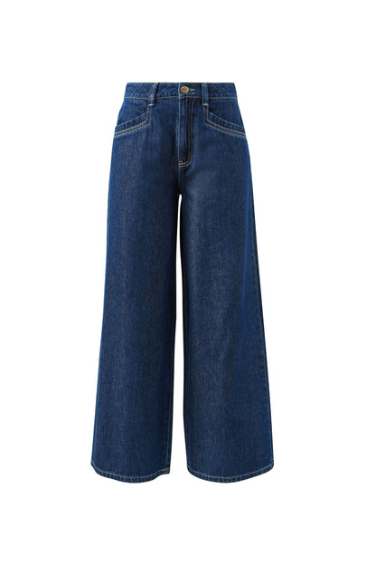 Reese Wide Leg Jean ~ Midnight