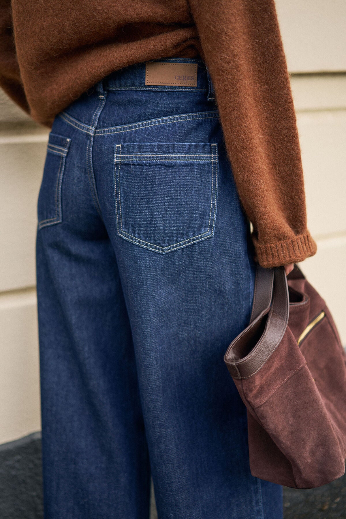 Reese Wide Leg Jean ~ Midnight