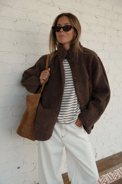 Teddy Jacket ~ Chocolate