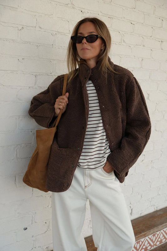 Teddy Jacket ~ Chocolate