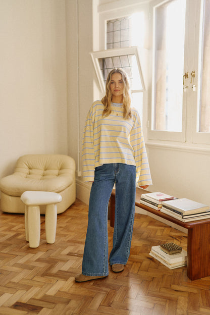 Willow Soft Wide Leg Jean ~ Fresh Indigo