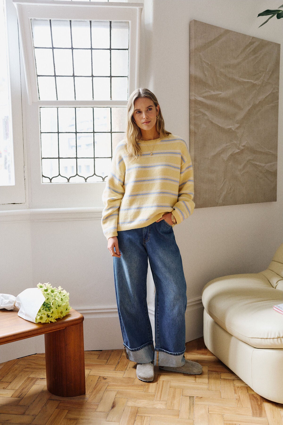 Clem Knit Pullover ~ Butter