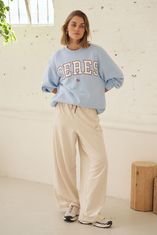 Sophie Relaxed Terry Trackpant ~ Buff