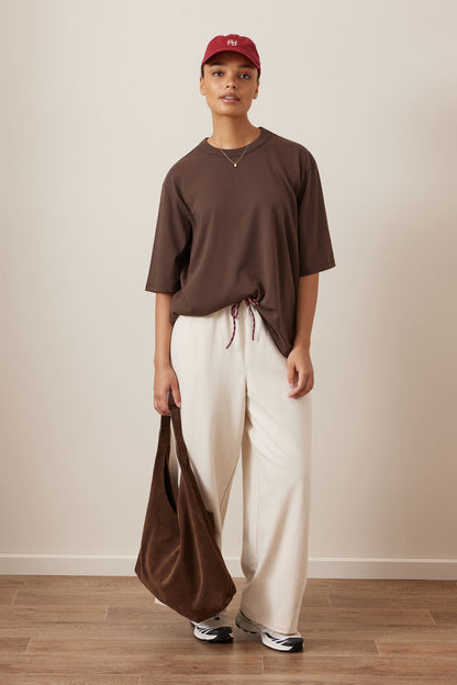 Luna Relaxed Tee ~ Brunette