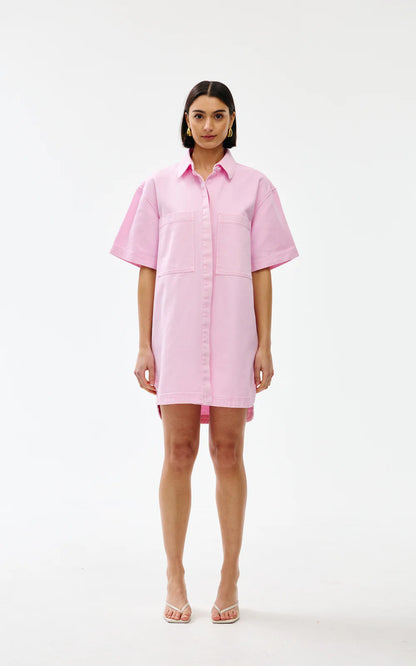 Freya Dress ~ Blush Denim