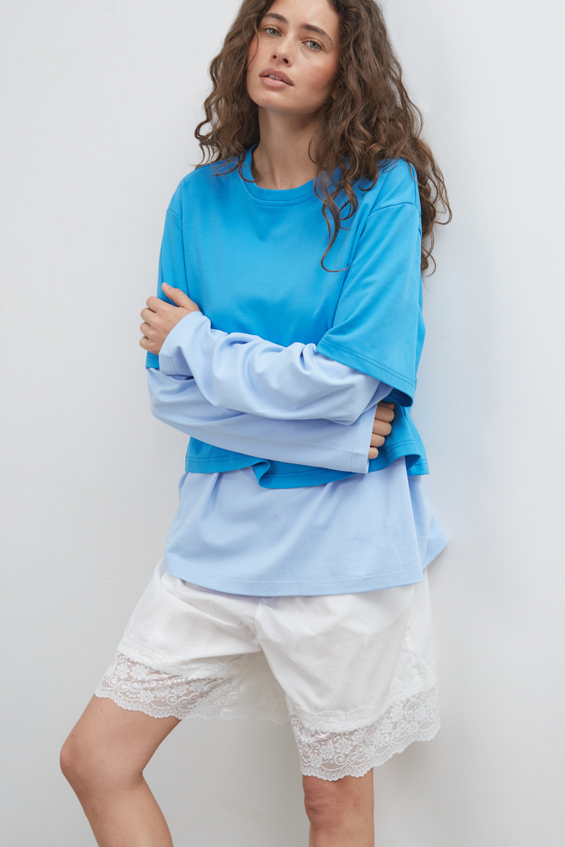 Blue Crush LS Tee