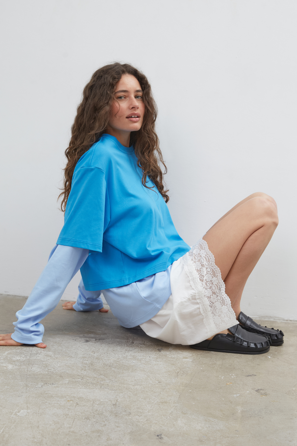 Blue Crush LS Tee