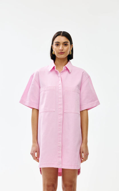 Freya Dress ~ Blush Denim