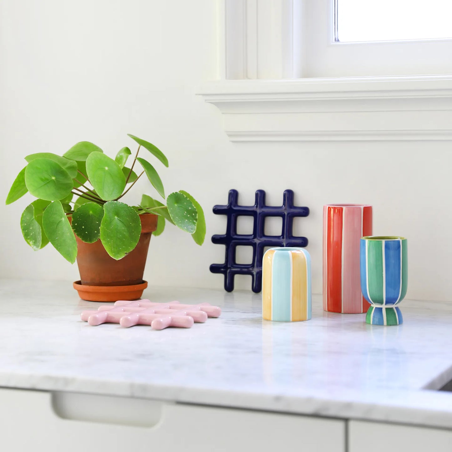 Trivet Grid ~ Green