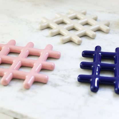 Trivet Grid ~ Pink