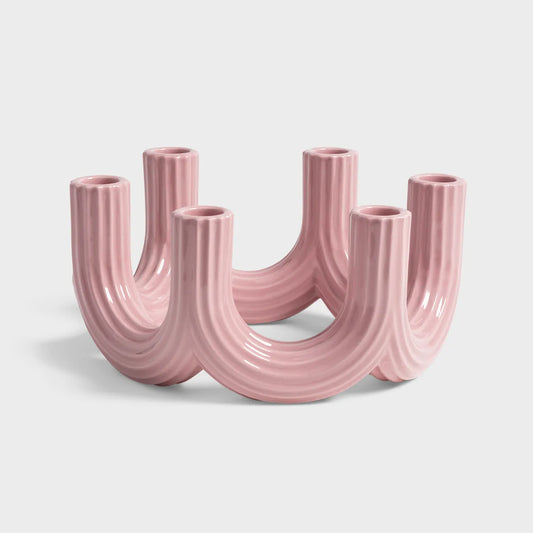 Churros Candle Holder ~ Pink