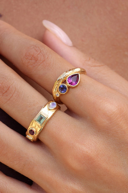 Sorrento Gold Ring ~ 8/L