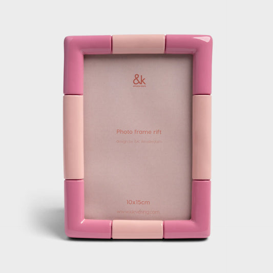 Photo Frame Rift Rectangle Candy Pink