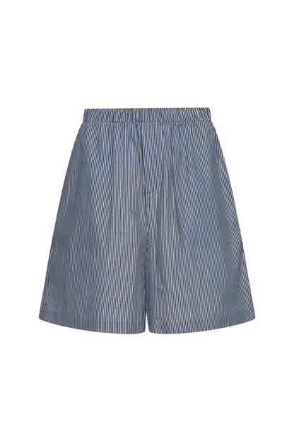 Static Striped Short - Navy/White