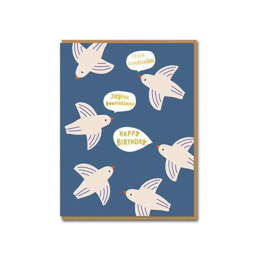Birds Birthday Card