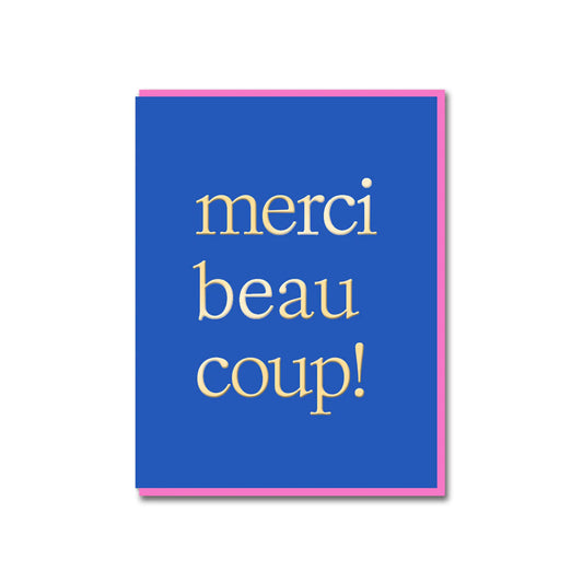 Merci Beaucoup Card