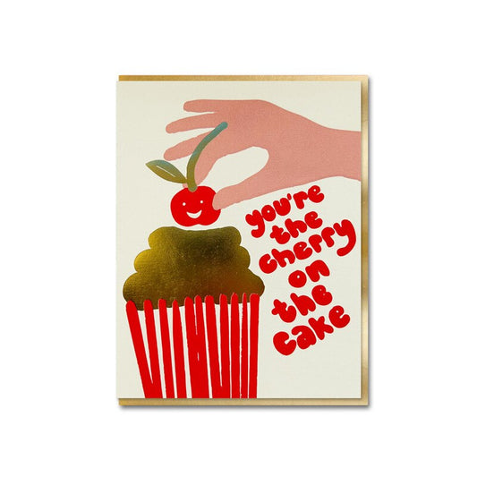 Cherry Cake Card