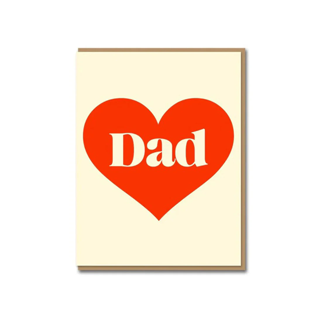 Love Dad Serif Card