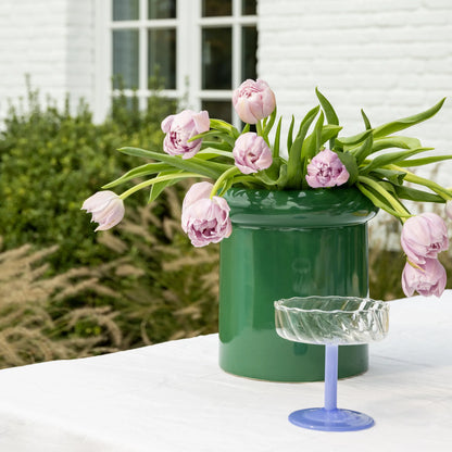 Vase Turban Green