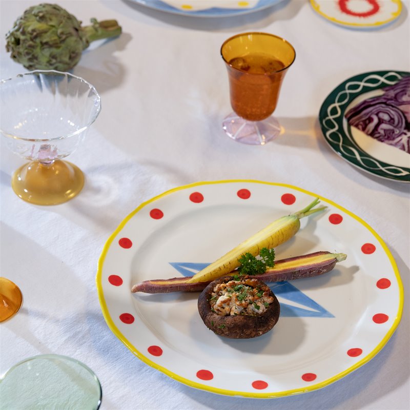 Plate Festivo Large Rhombic