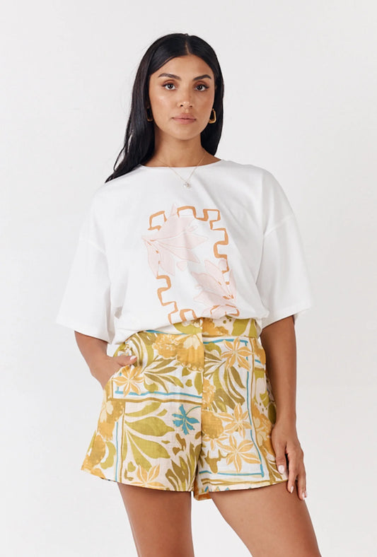 Gilly Shorts Paradise Print