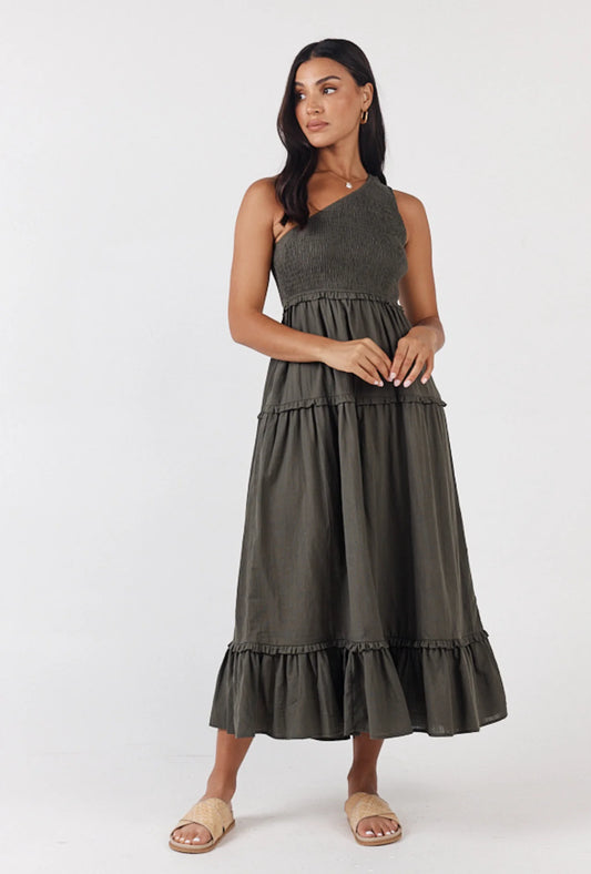 Beyond Maxi Dress Forest Green