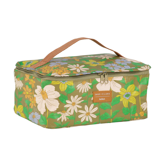Toiletry Stash Bag SageXClare Floria