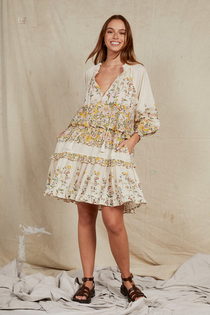 Laurus Ruffle Neck Mini