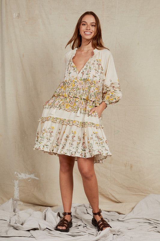 Laurus Ruffle Neck Mini
