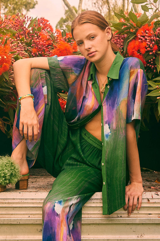 Tapestry Classic Shirt Bayberry