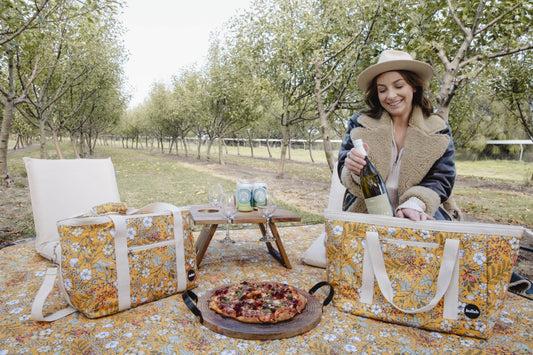 Holiday Picnic Bag Autumn Blossom