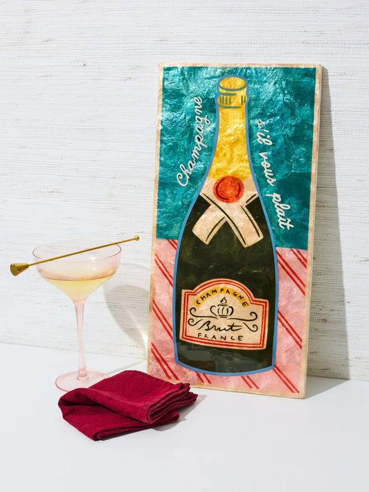 Happy Hour Champers Tile