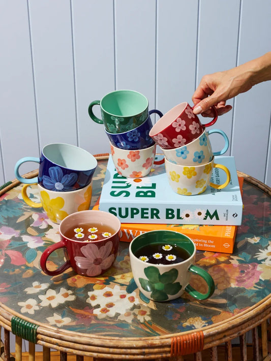 Chino Mug Daisy Blue