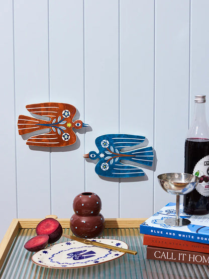 Paloma Brown Bird Wall Art