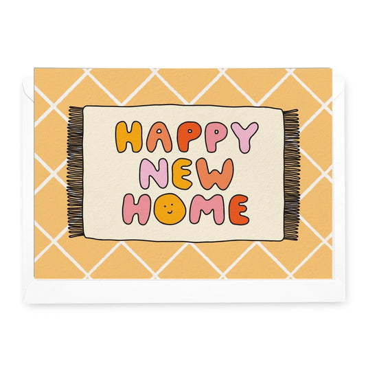 Happy New Home Doormat Card