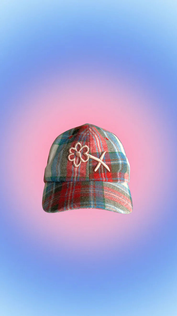 KATE ELIZA Tartan Hat