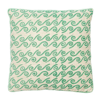 Cushion Curves Pistachio 50cm